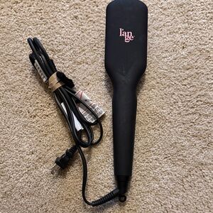 Lange Black Hair Straightener